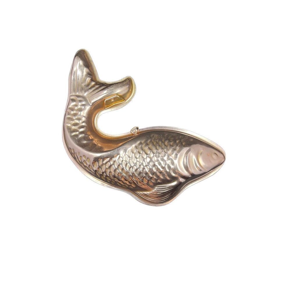 Vintage copper fish AHC 1963 food mold